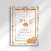 Boho Falling in Liebe Fall Baby Shower Girl Einladung