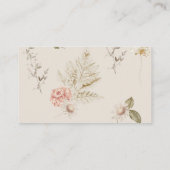 Boho fällt Kürbis, wie groß Mama's Bauchspeicheldr Begleitkarte (Rückseite)