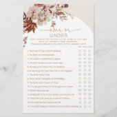 Boho fällt über oder unter Brautparty (Vorderseite)