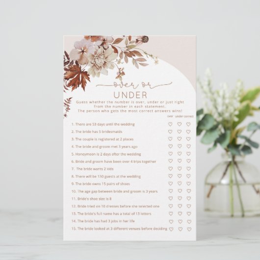 Boho fällt über oder unter Brautparty (Stehend Vorderseite)