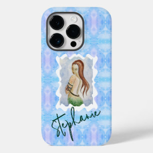 Boho-Fantasy-Meeresjungfrau Personalisierte Wasser Case-Mate iPhone 14 Pro Hülle