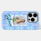 Boho-Fantasy-Meeresjungfrau Personalisierte Wasser Case-Mate iPhone Hülle (Rückseite (Horizontal))
