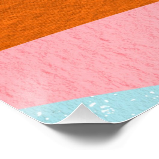 Boho farbenfrohe inspirierende Zitat-Glossy-Wall-P Poster (Ecke)