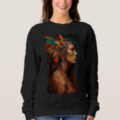 Boho Fashion Designs Sweatshirt (Vorderseite)