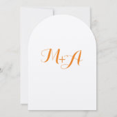 Boho Fawn Deer Childhood Sweathearts Wedding Einladung (Rückseite)