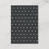 Boho Feather Floral Arrow Recipe Request Bride Begleitkarte (Rückseite)