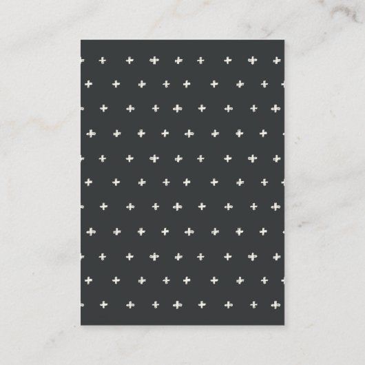 Boho Feather Floral Arrow Recipe Request Bride Begleitkarte (Rückseite)