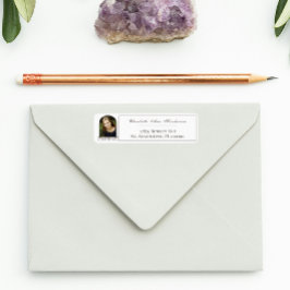 Boho Feather Frame Foto Abschluss-Adresse