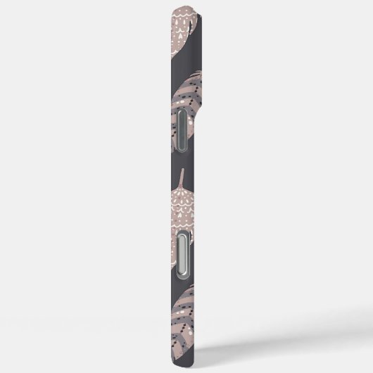 Boho Feathers Case-Mate iPhone Hülle (Rückseite / Rechts)