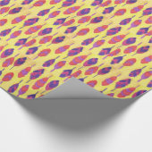 Boho Feathers Geschenkpapier (Ecke)