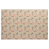 Boho Feathers on Tan Stoff (Fat Quarter (45,7 x 55,9 cm))