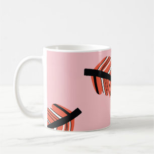Boho Feathers: Vintag wiederholen. Kaffeetasse