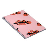 Boho Feathers: Vintag wiederholen. Notizblock (Rechte Seite)