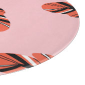 Boho Feathers: Vintag wiederholen. Schneidebrett (Ecke)