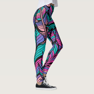 Boho Feder Leggings