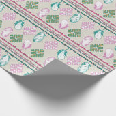 Boho Federn Ethnisch Geschenkpapier (Ecke)