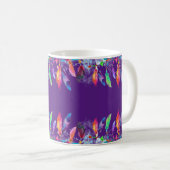 Boho Federn personalisiert Kaffeetasse (VorderseiteRechts)