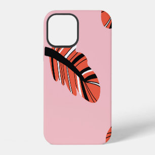 Boho-Federn: Vintage-Wiederholung. iPhone 12 Hülle