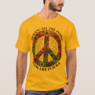 BoHo Festival Stellen Sie sich alle Menschen vor T-Shirt