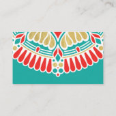 Boho Fiesta Diaper Raffle Ticket Enclosure Card Begleitkarte (Rückseite)