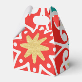 Boho Fiesta Geometric Geschenkschachtel