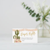 Boho Fiesta Taco "bout Liebe Couple Enclosure Card Begleitkarte (Stehend Vorderseite)
