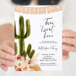 Boho Fiesta Taco 'bout Liebe Paare Dusche Einladung<br><div class="desc">Fiesta Paare Dusche Einladung Taco Bout Liebe Einladung mit Kakteen. Ideal für Babydusche,  Paardusche,  Brautparty,  etc.</div>