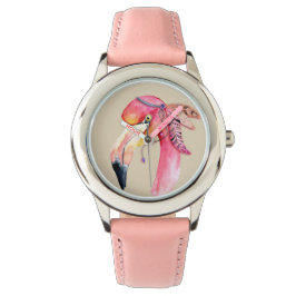 Boho Fiona Flamingo Watch Armbanduhr