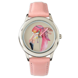 Boho Fiona Flamingo Watch Armbanduhr
