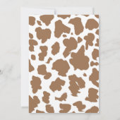 Boho First Rodeo Time Capsule Note Card Dankeskarte (Rückseite)