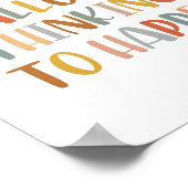 Boho Fistakes erlauben es, zu denken, um Poster zu (Ecke)