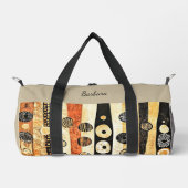 Boho Flair | Dink Well Personalized Small Duffle Bag (Vorderseite)