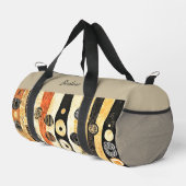 Boho Flair | Dink Well Personalized Small Duffle Bag (Rechte Ecke)