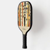 Boho Flair Personalisiert Pickleball Schläger (Links)