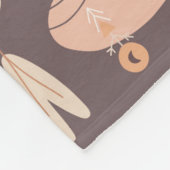 Boho Fleecedecke (Ecke)