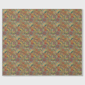 Boho Fliesen: farbiges Patchwork nahtlos Muster Geschenkpapier (Flach)