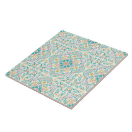 Boho-Fliesen mit Blumenmuster Fliese