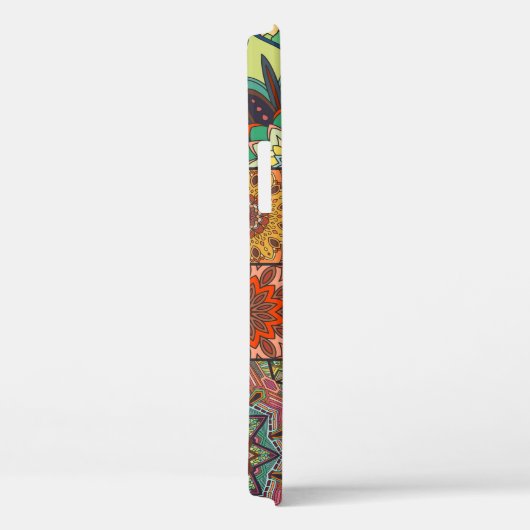 Boho Fliesen Set und nahtlos Muster. Farbpflaster Case-Mate iPhone Hülle (Rückseite / Rechts)
