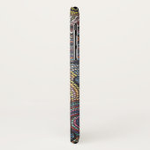 Boho Flings-Wirbel und Punkte Case-Mate iPhone Hülle (Hinten/Links)