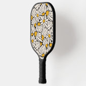 Boho Floral abstrakt Matisse Style Pickleball Schläger (Links)