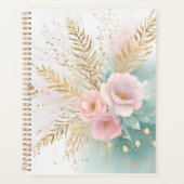 Boho Floral Aesthetic Planner | Celestial & Pastel Planer (Vorderseite)