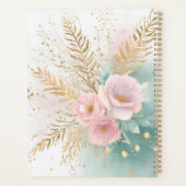 Boho Floral Aesthetic Planner | Celestial & Pastel Planer (Rückseite)