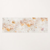 Boho-Floral-Aquarell  Yogamatte (Vorderseite (Horizontal))