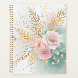 Boho-Floral-Ästhetik-Planer | Himmlisch & Pastell Planer
