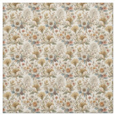 Boho Floral auf Beige Stoff (Muster)