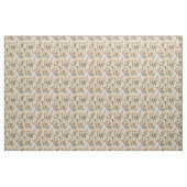Boho Floral auf Beige Stoff (Fat Quarter (45,7 x 55,9 cm))