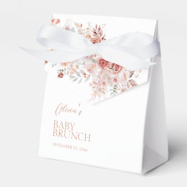 Boho Floral Baby Brunch Geschenkschachtel