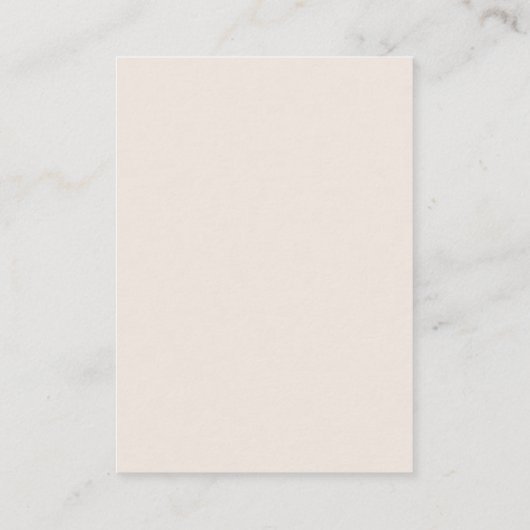 Boho Floral Baby Carriage Diaper Begleitkarte (Rückseite)