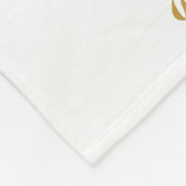 Boho Floral Baby Milestone Monthly Baby Blanket Fleecedecke (Ecke)