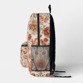 Boho Floral Backpac Bedruckter Rucksack (Rechts)